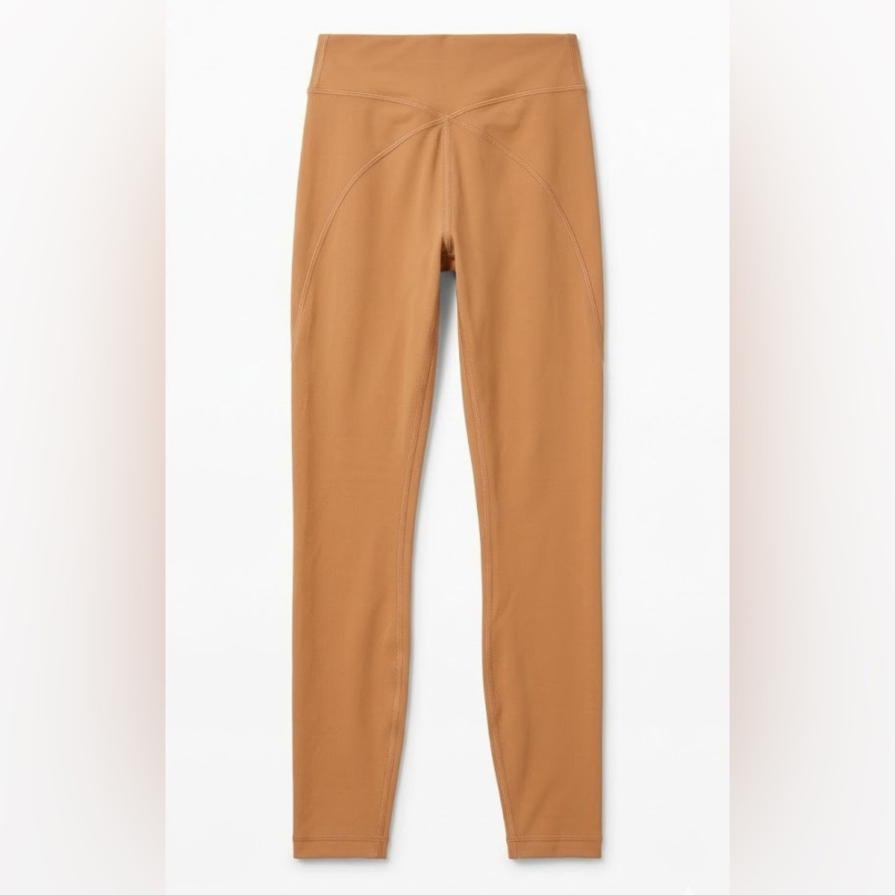 Lululemon High-Rise Leggings in Warm Tan
